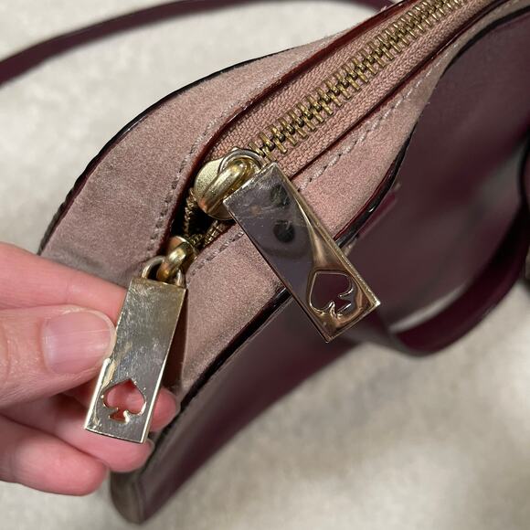 Kate Spade Kay Street Small Felix Satchel Handbag Pebbled Leather Crossbody - Picture 7 of 15